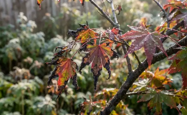 how to protect a japanese maple from frost