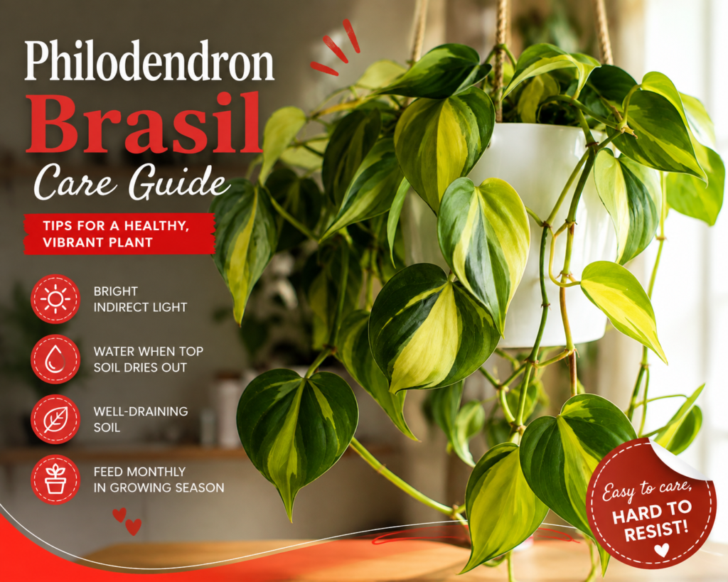Philodendron Brasil Care