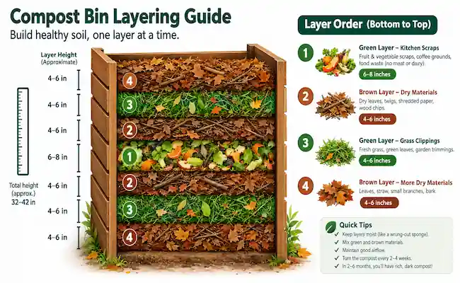 green to brown compost ratio