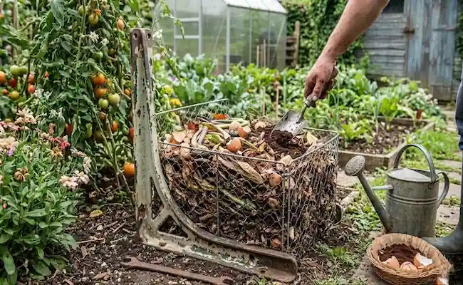 how to use coffee grounds as compost