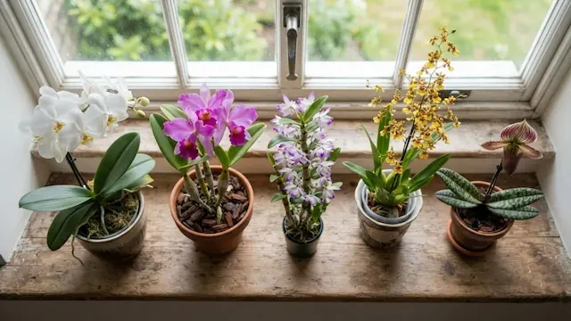 how often to water orchid in winter