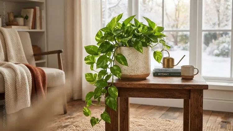 how often to water pothos in winter