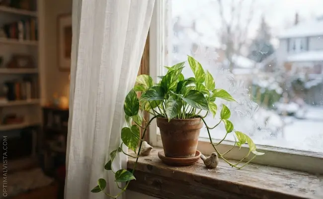 watering pothos during winter months