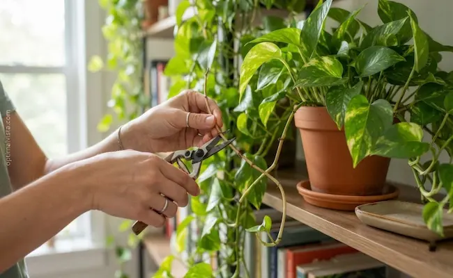 how much water pothos needs in winter