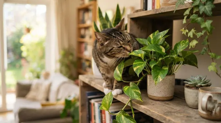 are pothos toxic to cats