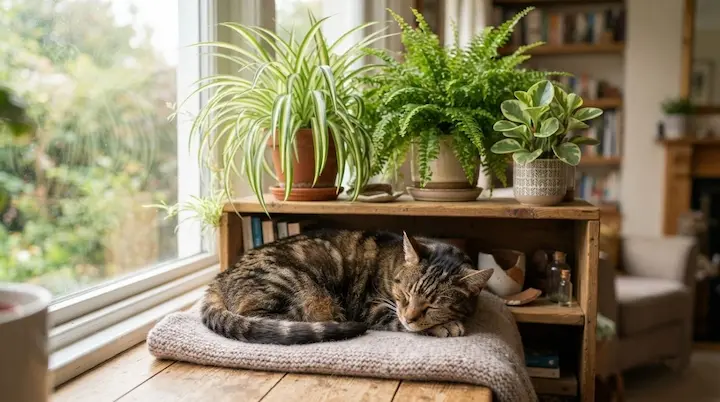 snake plant poisoning in cats