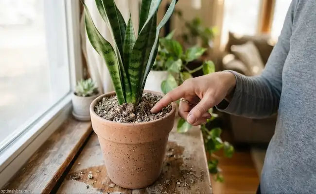 snake plant winter care