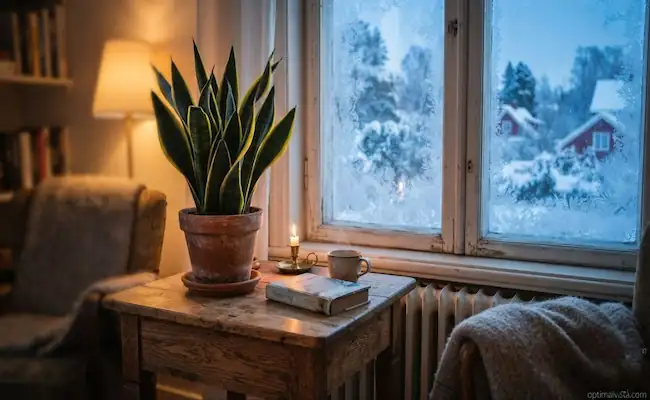 snake plant winter care