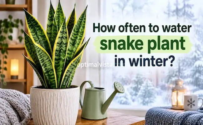 How Often to Water Snake Plant in Winter 1 how often to water snake plant in winter