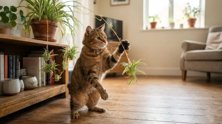 are spider plants toxic to cats