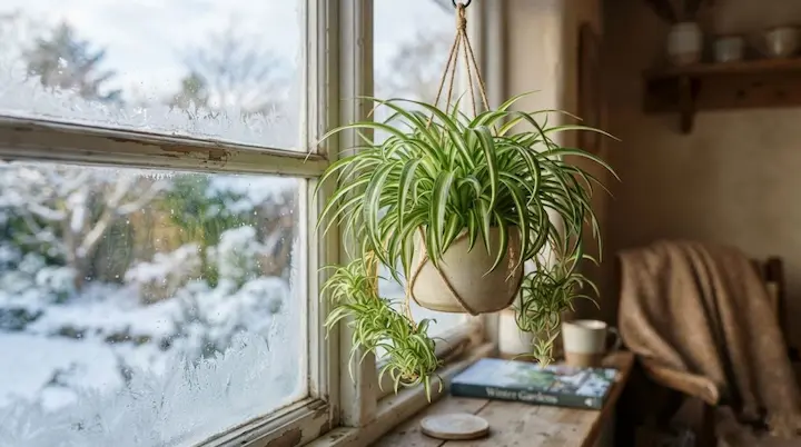spider plant winter care
