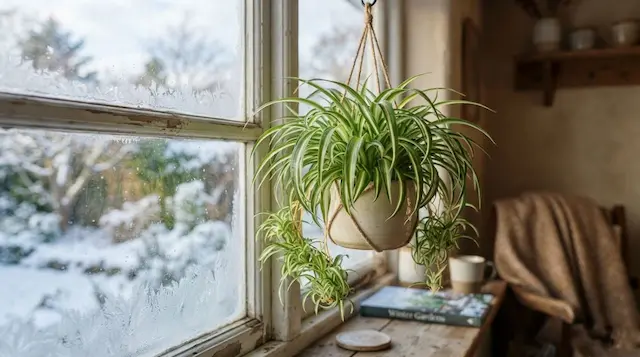 Spider Plant Care in Winter: What Actually Works When Temperatures Drop 1 spider plant winter care