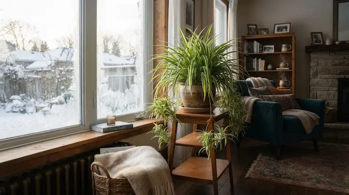 spider plant winter watering schedule