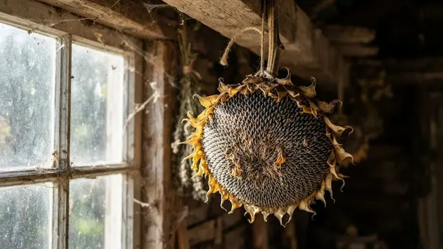 Winterizing sunflower plants