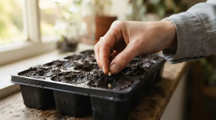 how to start tomato seeds indoors