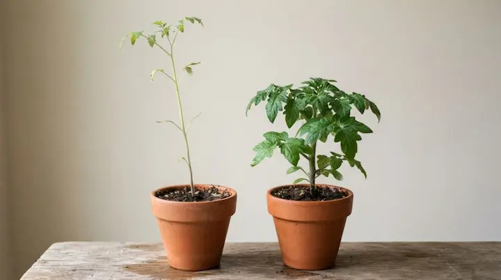 indoor tomato seed starting
