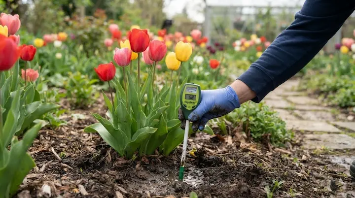 why are my tulips yellow