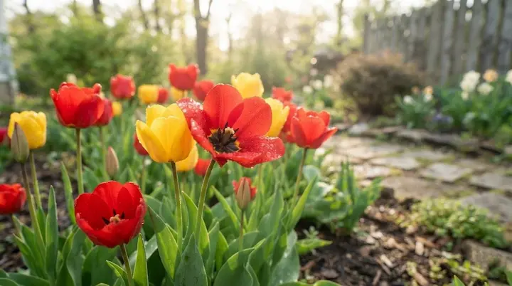 tulips winter care