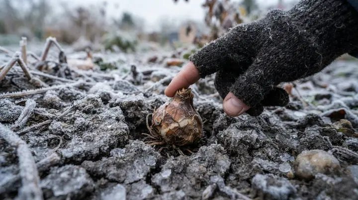 how to care for tulips in winter