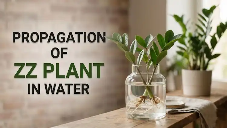 how to propagate zz plant in water