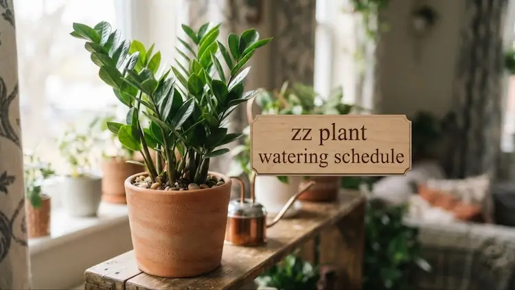 zz plant watering schedule