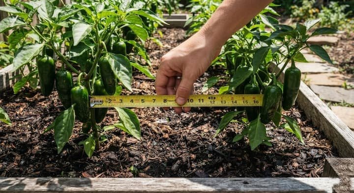 Pepper Plant Spacing in Raised Bed: Proven Layout Guide 2 pepper plant spacing in raised bed