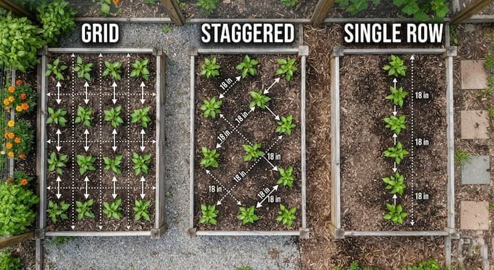Pepper Plant Spacing in Raised Bed: Proven Layout Guide 4 how far apart to plant peppers