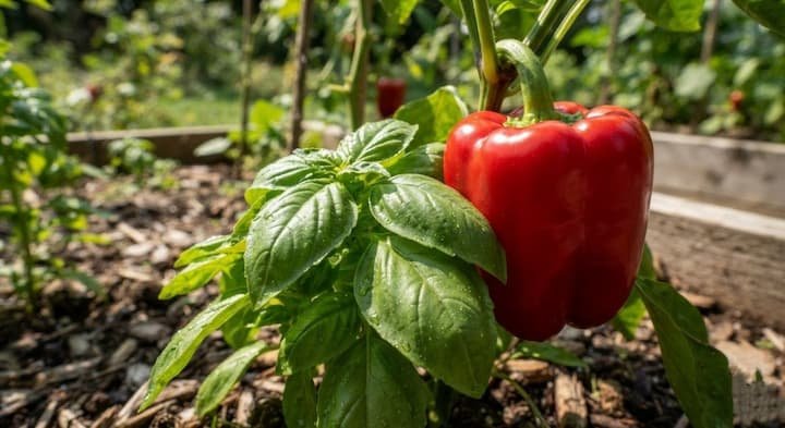 bell pepper companion plants