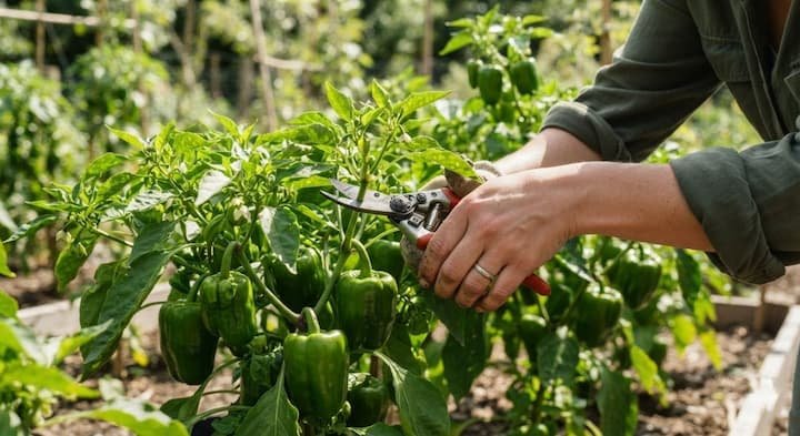Why Are My Bell Peppers Not Turning Red? 7 Proven Fixes 5 bell peppers stuck on green