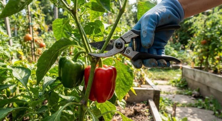 how to prune pepper plants