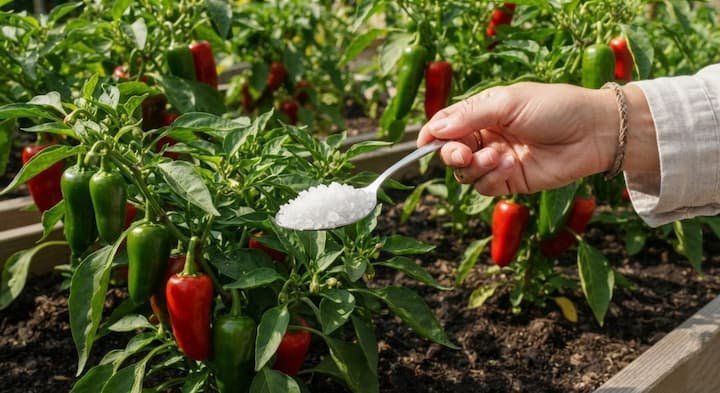 epsom salt for pepper plants
