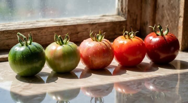 Save Your Fall Tomato Harvest: A Backyard Ripening Guide 5 ripening green tomatoes