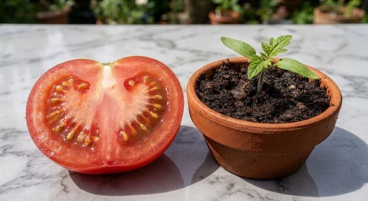 grow tomatoes from store bought tomatoes