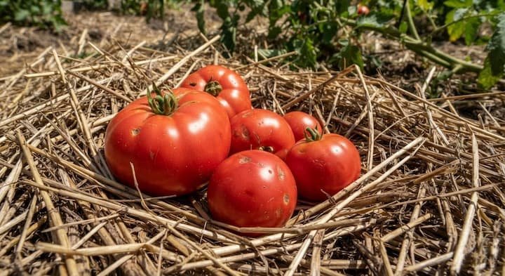 best mulch for tomatoes