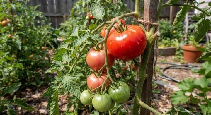 when to pick tomatoes