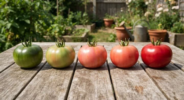 when to pick tomatoes