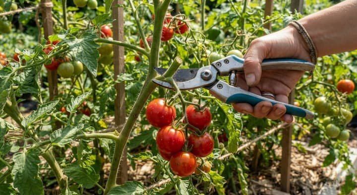 best time to pick tomatoes